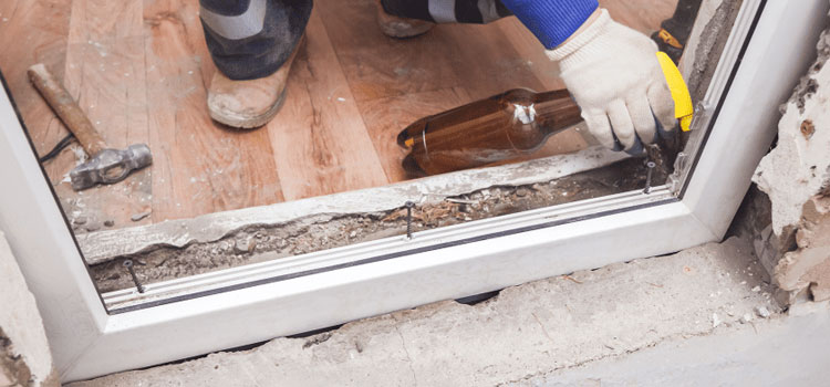 Concrete-Filled Doors Frame Repair in Mayfield, ON